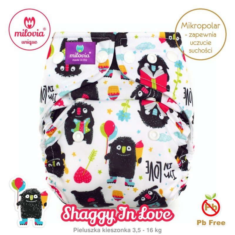 Pieluszka Kieszonka PUL z Mikropolarem